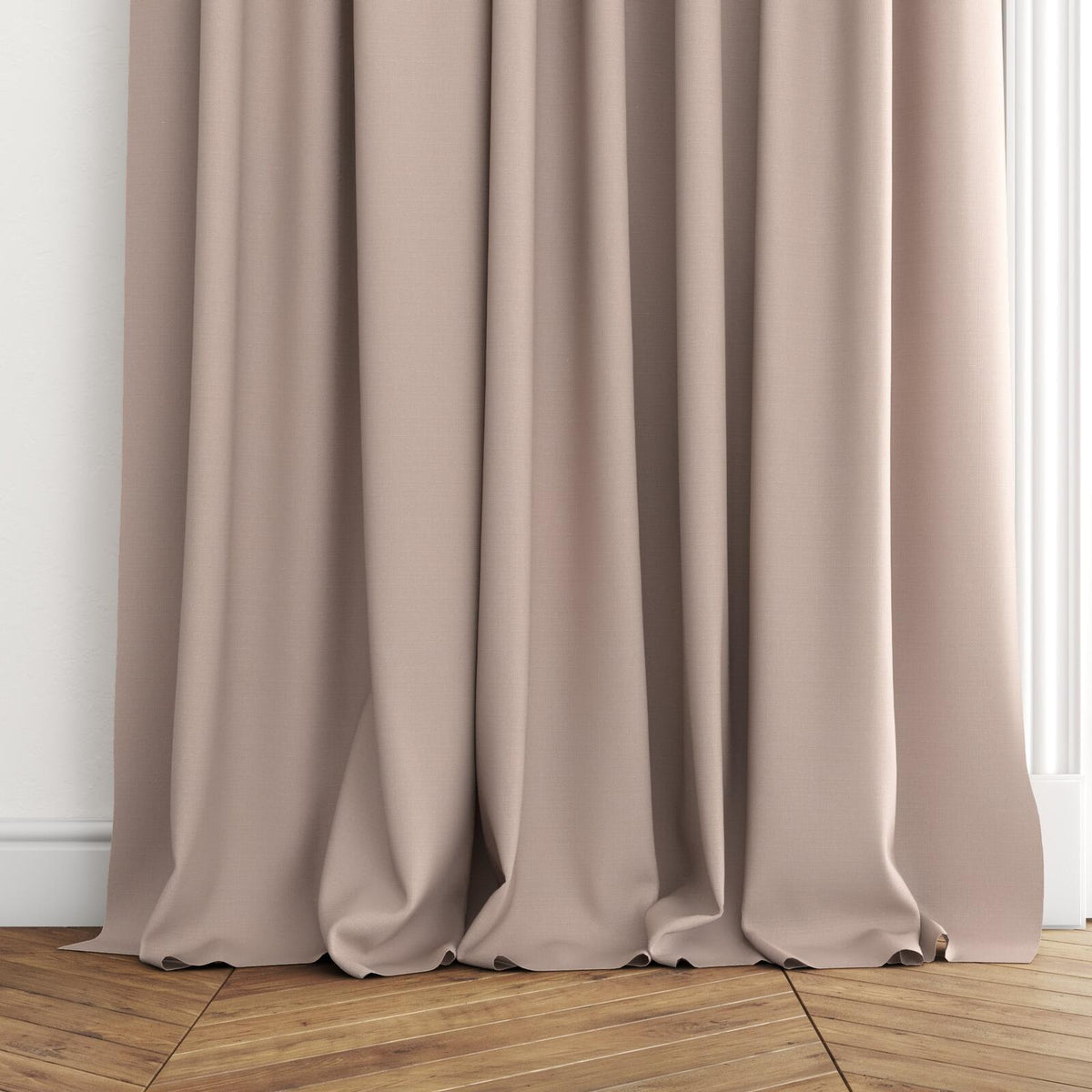 FR-One Darkness Boudoir fire retardant curtain fabric, view 4