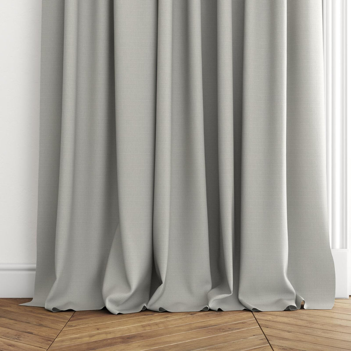 FR-One Darkness Mineral fire retardant curtain fabric, view 3