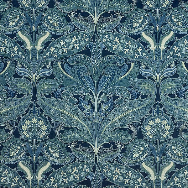 Panaz Beatrice Indigo Fire Retardant Curtains