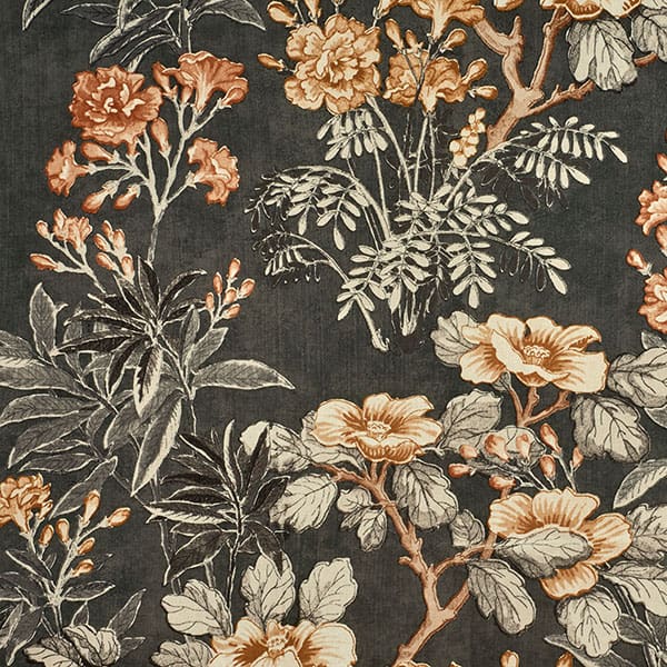 Panaz Rachel Gunmetal Fire Retardant Curtains