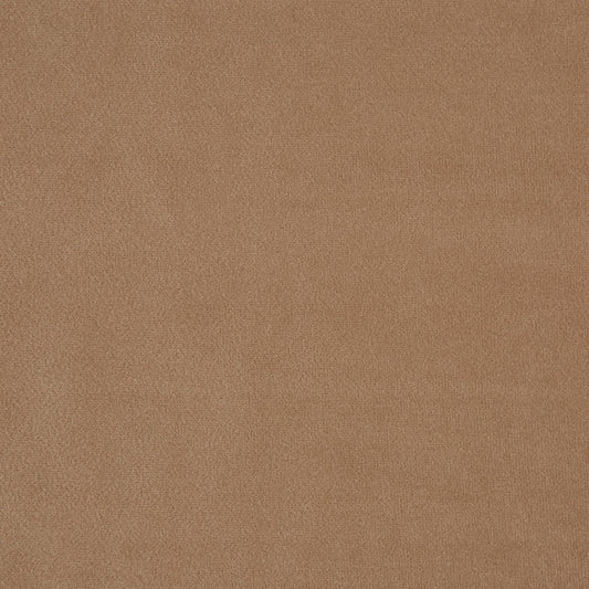 Kensington Caramel fire retardant velvet fabric