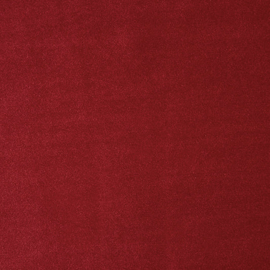 Kensington Scarlet fire retardant velvet fabric