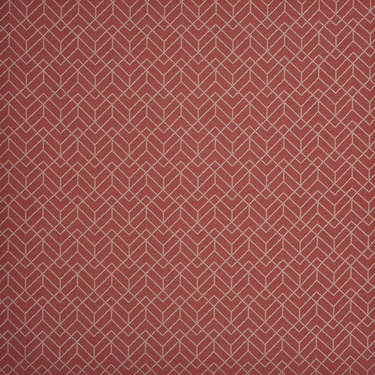 Penrose Cranberry fire retardant curtain fabric