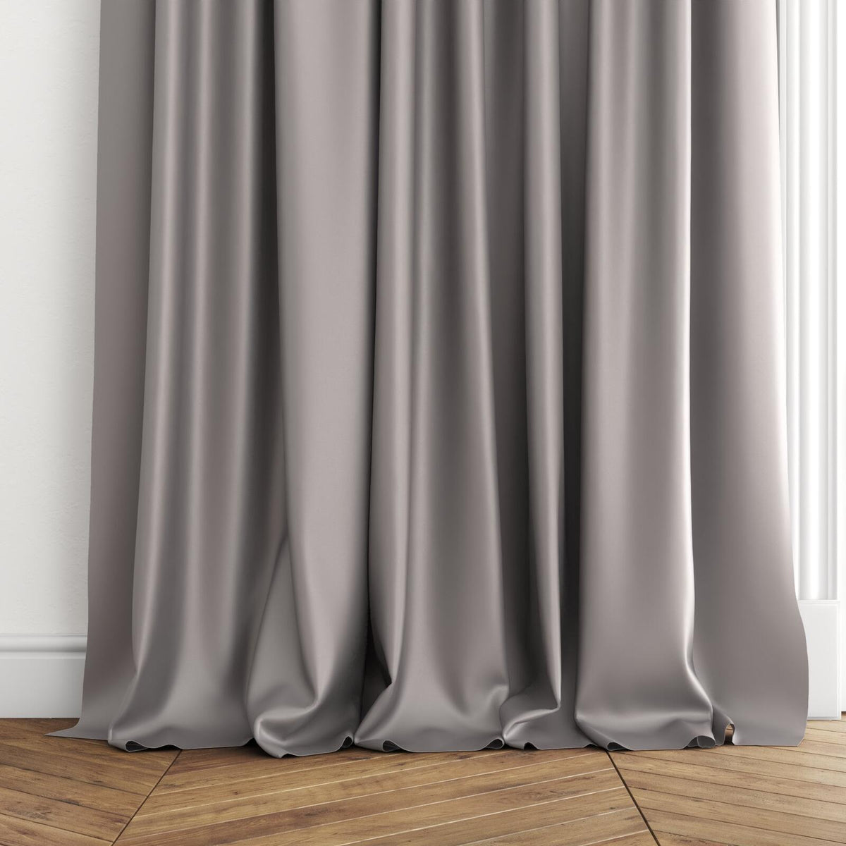 Sekers Vow Platinum fire retardant curtain fabric, view 2