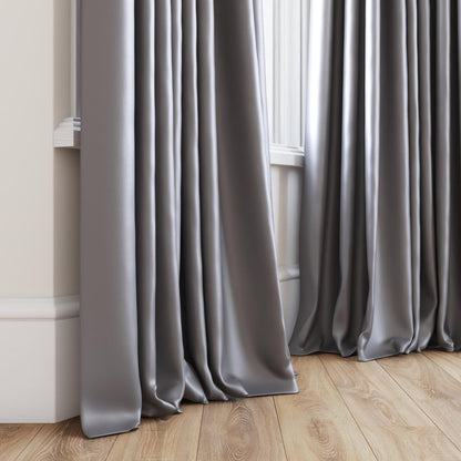 Sekers Vow Platinum fire retardant curtain fabric, view 3