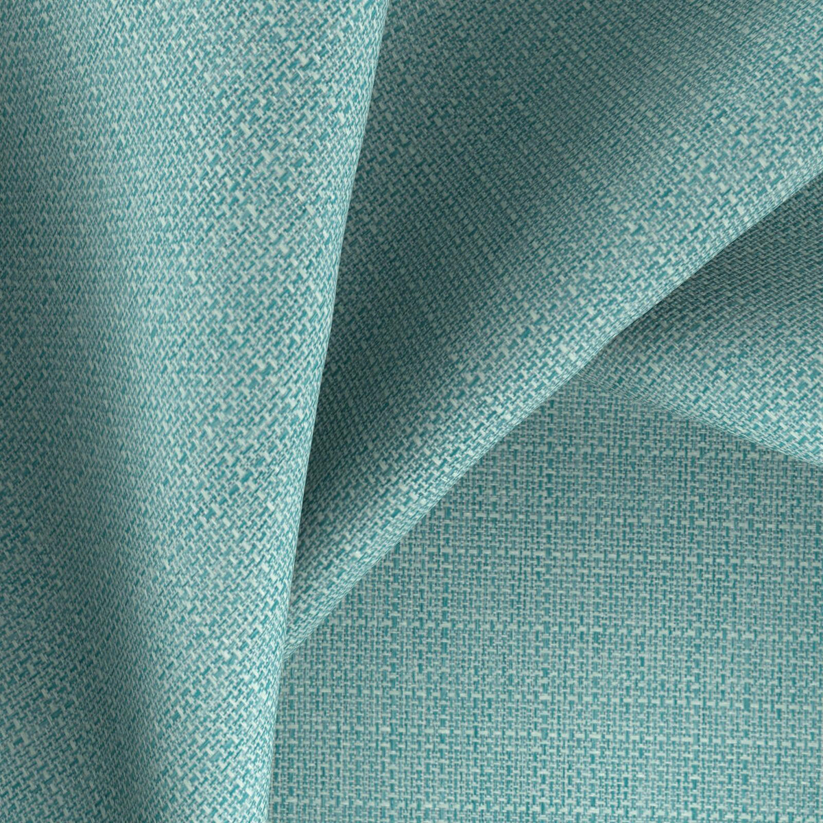 FR-One Darkness Aqua fire retardant curtain fabric, view 3
