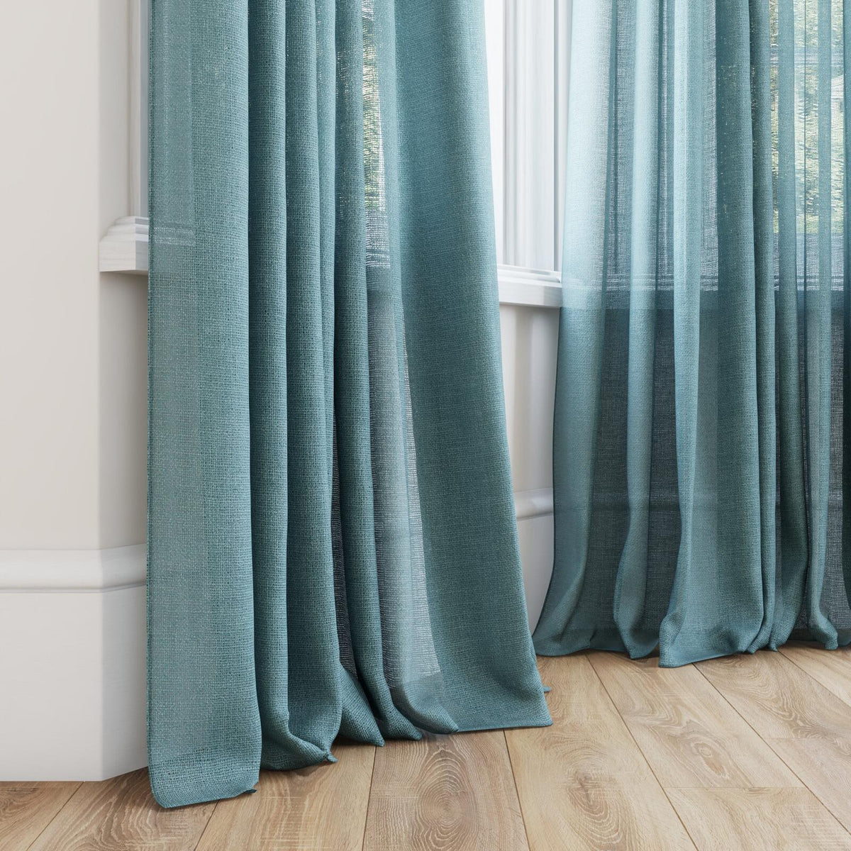 FR-One Statement Pool fire retardant curtain fabric, view 4