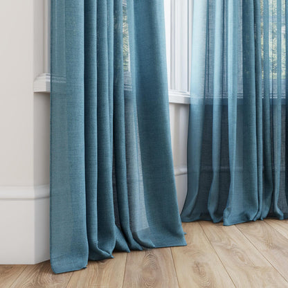 FR-One Statement Sky fire retardant curtain fabric, view 4