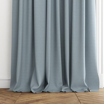 FR-One Darkness Copen fire retardant curtain fabric, view 3