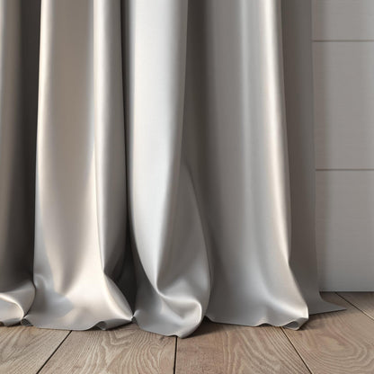 Sekers Vow Dove fire retardant curtain fabric, view 2
