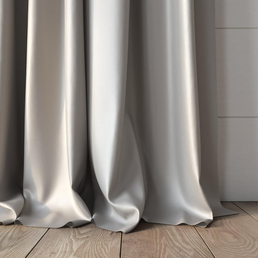 Sekers Vow Dove fire retardant curtain fabric, view 2