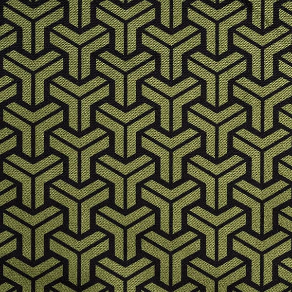 Tessellate 233 Pistachio fire retardant curtain fabric