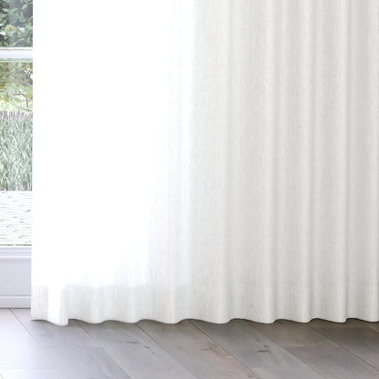 Sekers Lombok Papyrus fire retardant curtain fabric, view 3