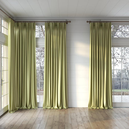 Sekers Vow Linden fire retardant curtain fabric, view 3