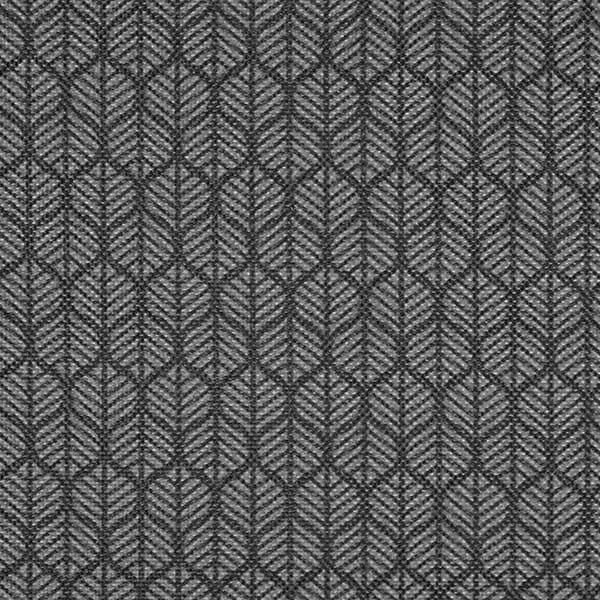 Odell Pewter Fire Retardant Curtain Fabric