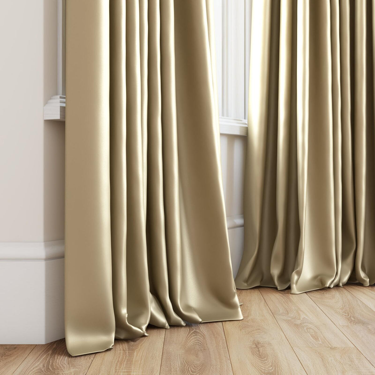 Sekers Vow Gilded fire retardant curtain fabric, view 2
