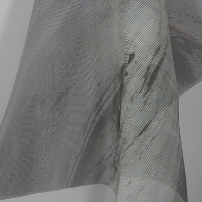 Sekers Nevis Quartz fire retardant curtain fabric, view 2
