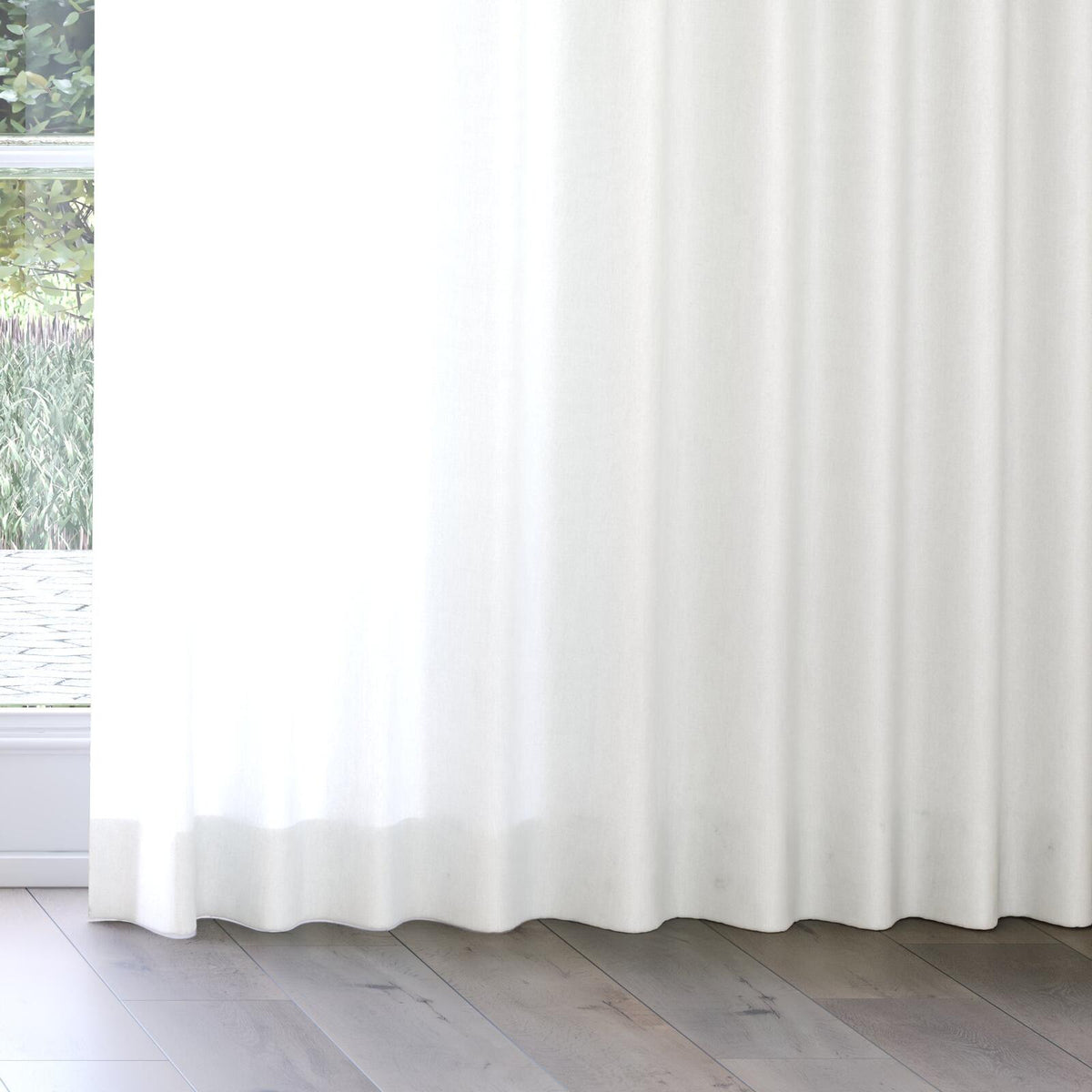 Sekers Tanimbar Beach fire retardant curtain fabric, view 3