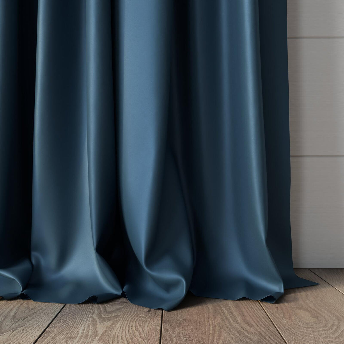 Sekers Vow Midnight fire retardant curtain fabric, view 3