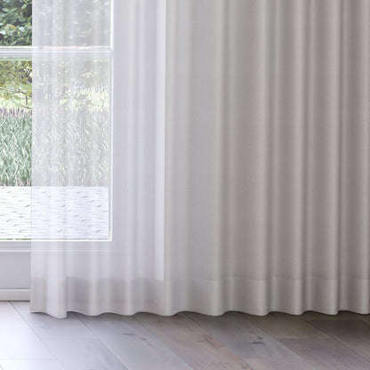 Sekers Barat Blush fire retardant curtain fabric, view 3