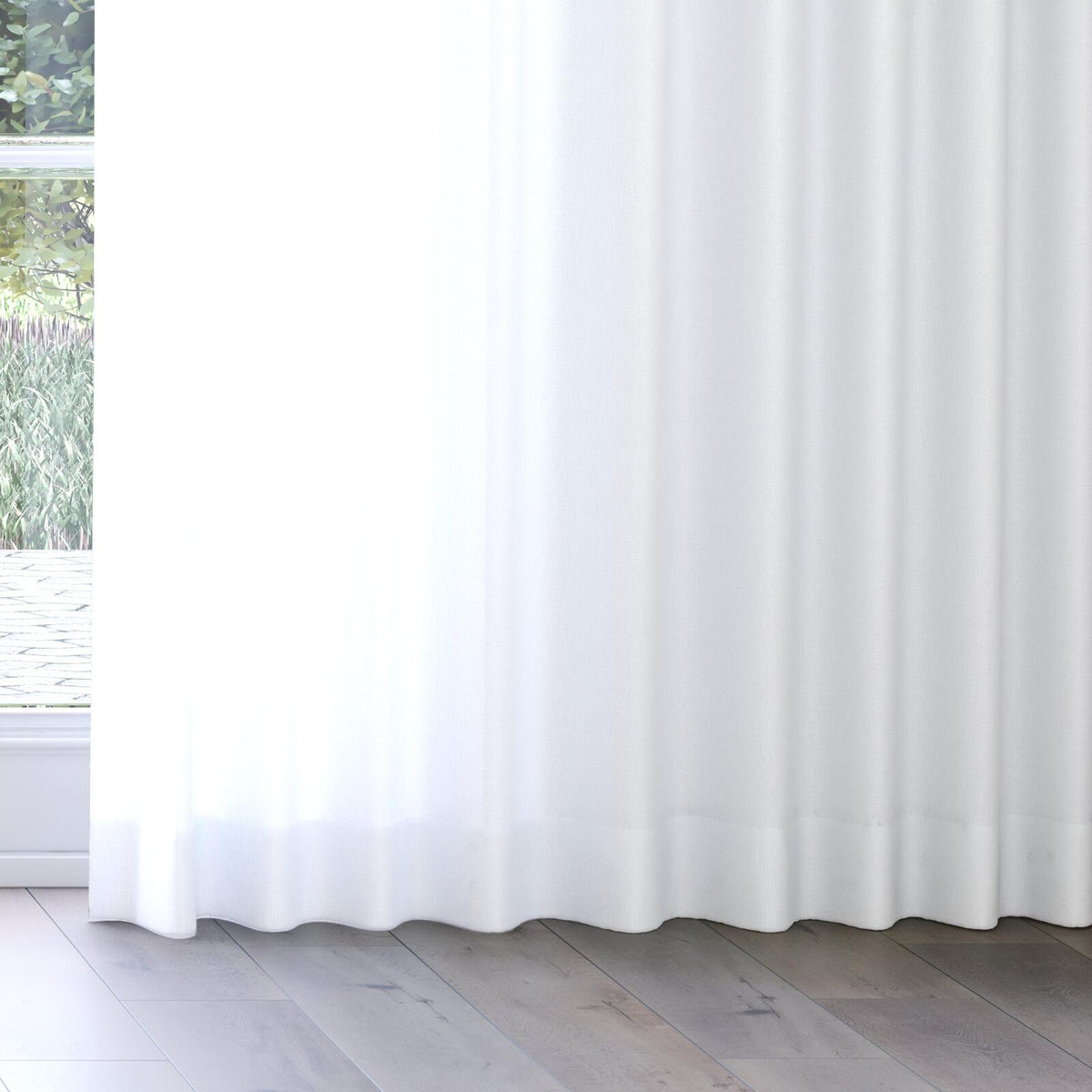 Sekers Sulis Glacier fire retardant curtain fabric, view 3