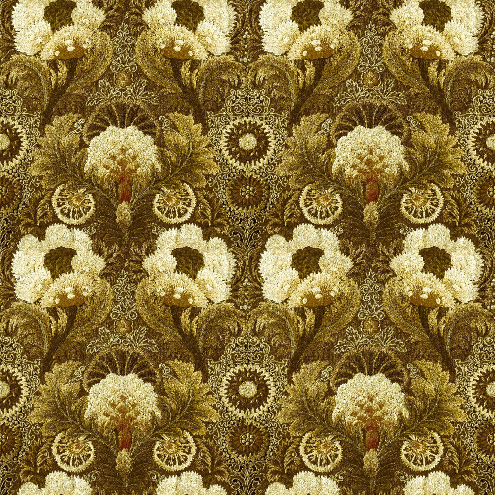 Mallion & Knowles Tapestry Antique Fire Retardant Curtains