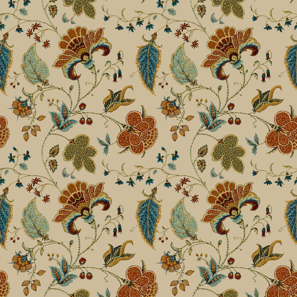 Mallion & Knowles Varanasi Rustic Fire Retardant Curtains