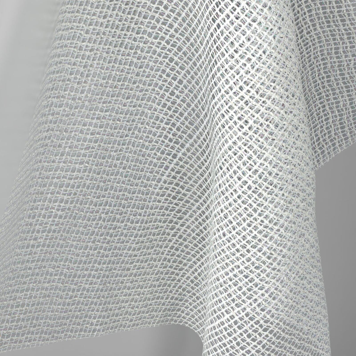 Sekers Aster Pearl fire retardant curtain fabric, view 2