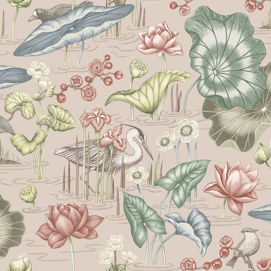 ILIV Mizu Blush Fire Retardant Curtains