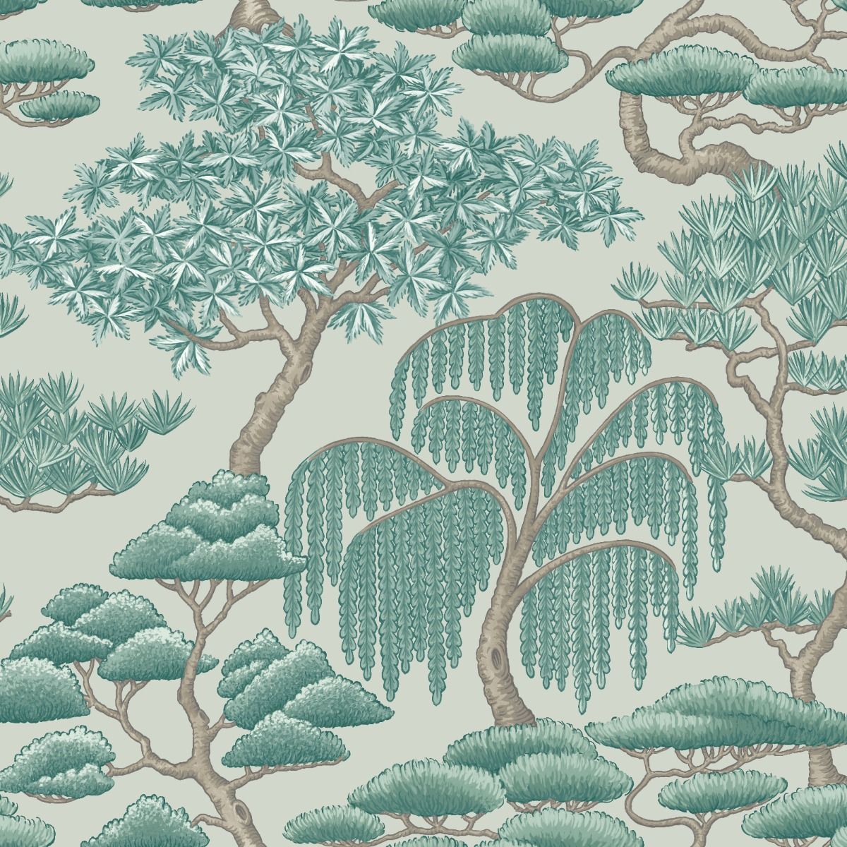 ILIV Matsu Eau De Nil Fire Retardant Curtains