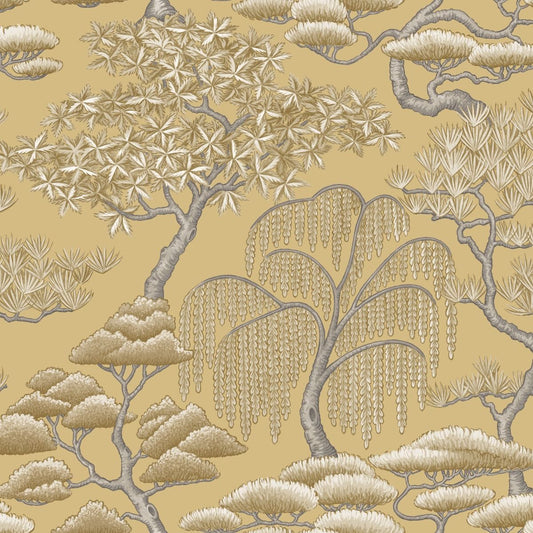 ILIV Matsu Ochre Fire Retardant Curtains