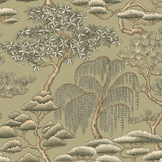 ILIV Matsu Olive Fire Retardant Curtains