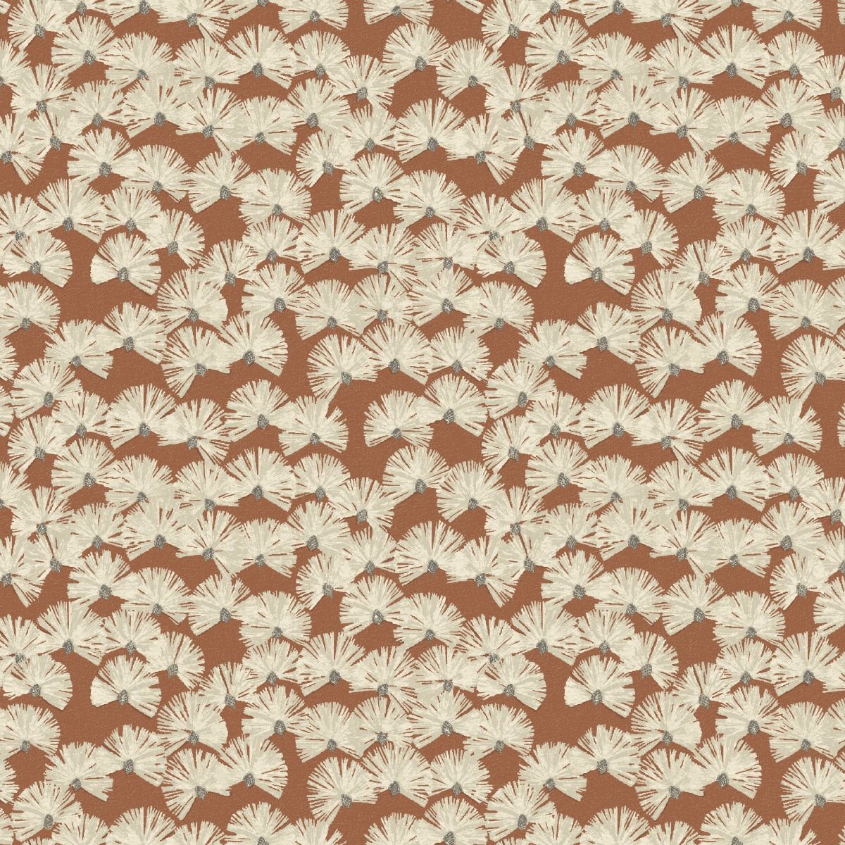 ILIV Nara Burnt Sienna Fire Retardant Curtains