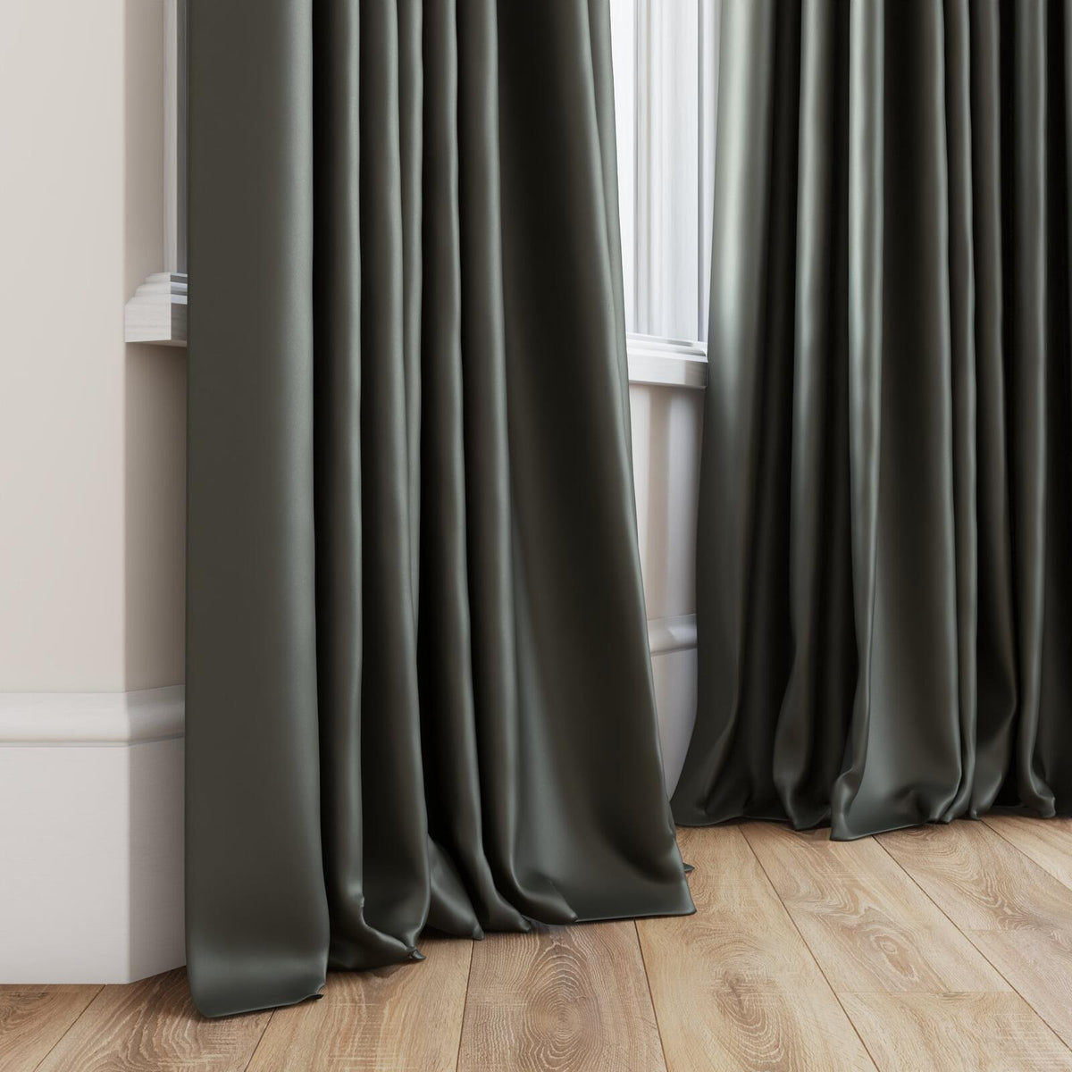 Sekers Vow Ivy fire retardant curtain fabric, view 3