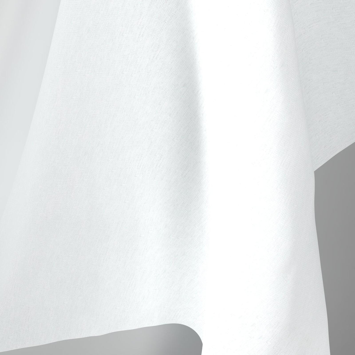 Sekers Tanimbar Chalk fire retardant curtain fabric, view 2
