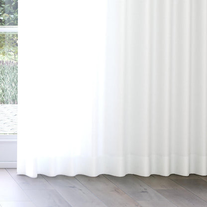 Sekers Sulis Ivory fire retardant curtain fabric, view 3