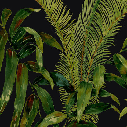 Mallion & Knowles Pavillion Forest Fire Retardant Curtains texture detail