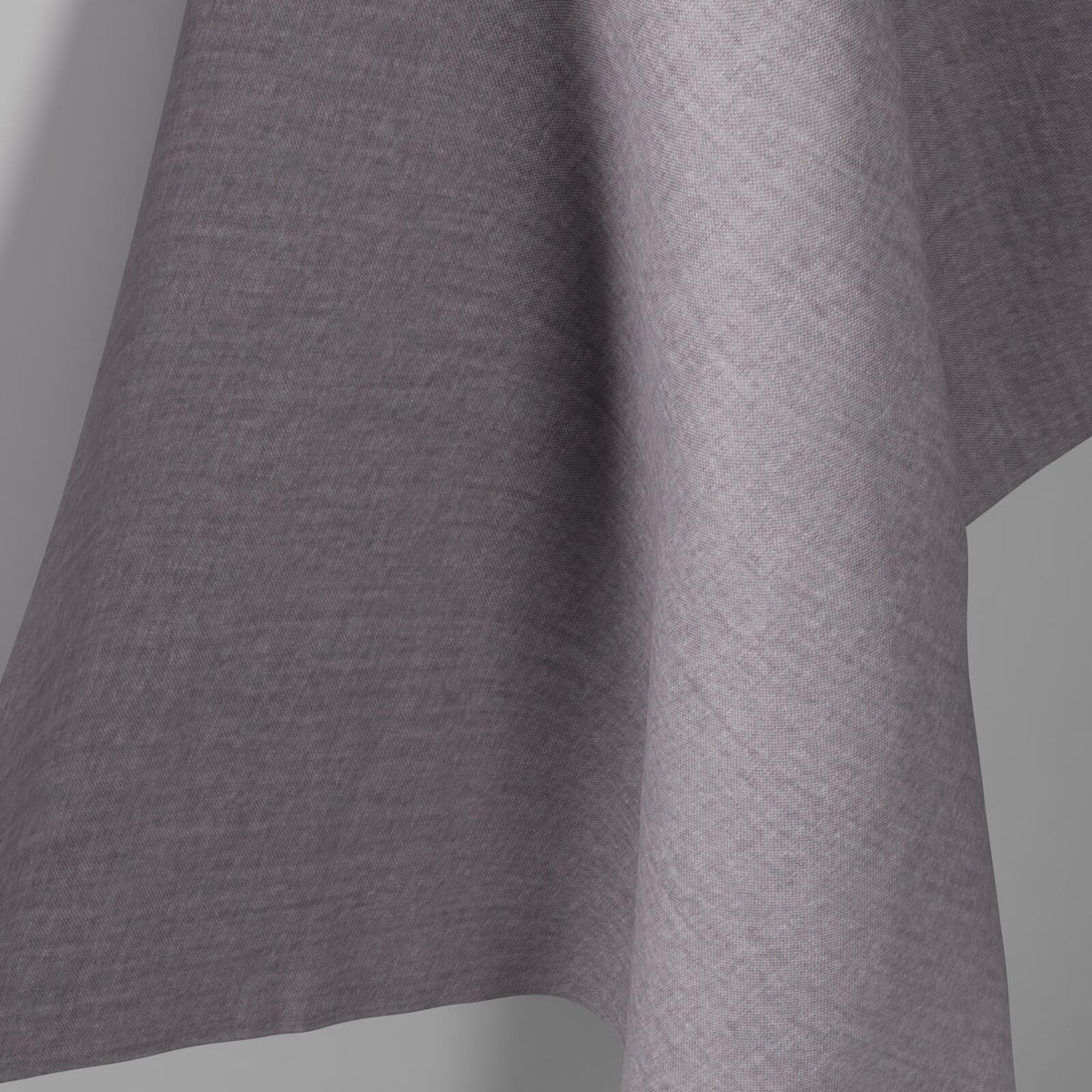 Sekers Malina Charcoal fire retardant curtain fabric, view 2