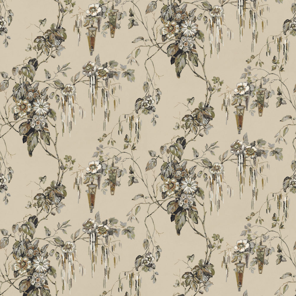 Mallion & Knowles Tiffany Beige Fire Retardant Curtains