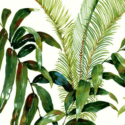 Mallion & Knowles Pavillion Fern Fire Retardant Curtains texture detail