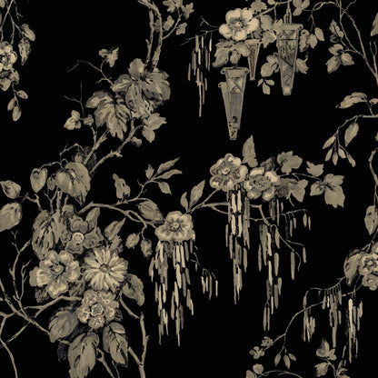 Mallion & Knowles Tiffany Jet Fire Retardant Curtains texture detail