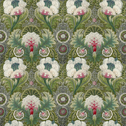 Mallion & Knowles Tapestry Chintz Fire Retardant Curtains