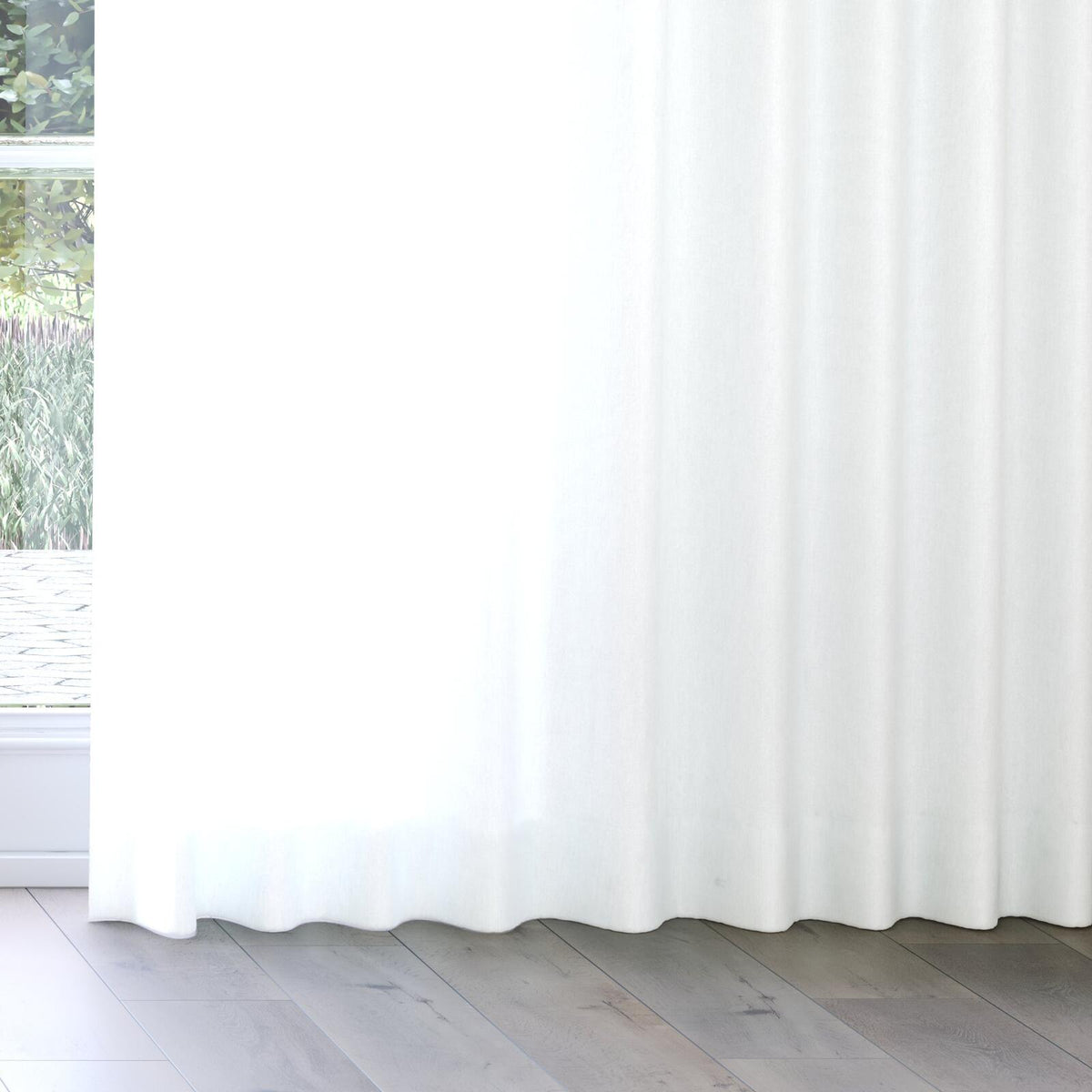 Sekers Tanimbar Cinder fire retardant curtain fabric, view 3