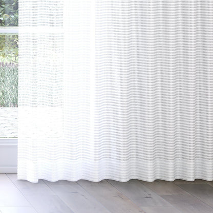 Sekers Sedna Frost fire retardant curtain fabric, view 3