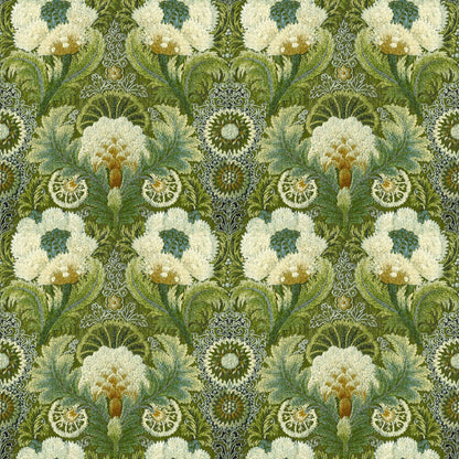 Mallion & Knowles Tapestry Forest Fire Retardant Curtains