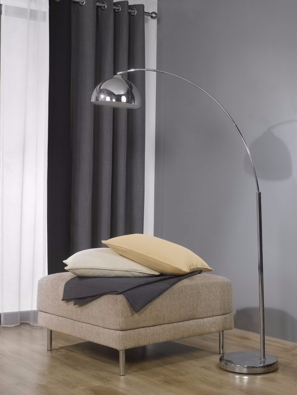 Edmund Bell Enigma Fire Retardant Curtains Lifestyle