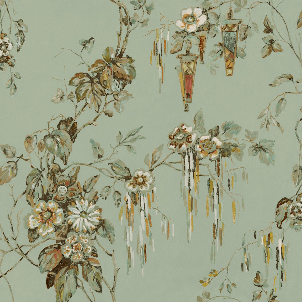 Mallion & Knowles Tiffany Willow Fire Retardant Curtains texture detail