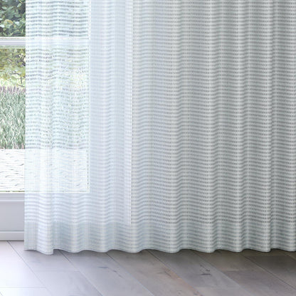 Sekers Sedna Dove fire retardant curtain fabric, view 3