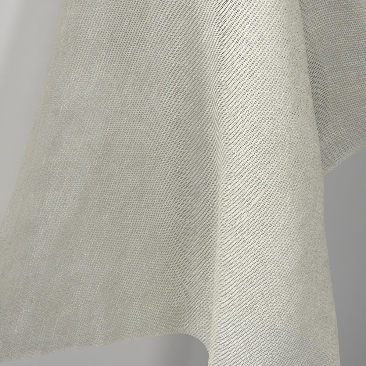 Sekers Horta Taupe fire retardant curtain fabric, view 2