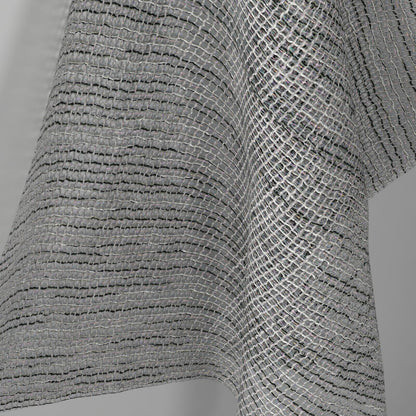 Sekers Aster Steel fire retardant curtain fabric, view 2